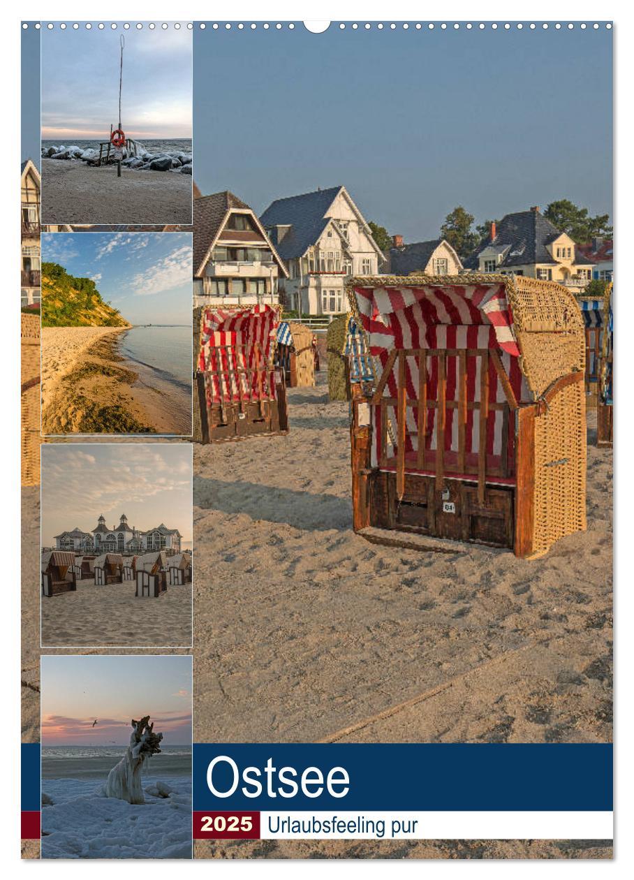 Cover: 9783457018156 | Ostsee. Urlaubsfeeling pur (Wandkalender 2025 DIN A2 hoch),...