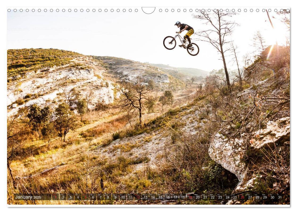 Bild: 9781325995608 | Mountain Bike 2025 by Stef. Candé / UK-Version (Wall Calendar 2025...