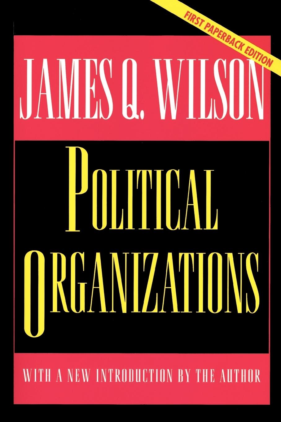 Cover: 9780691043852 | Political Organizations | Updated Edition | James Q. Wilson | Buch