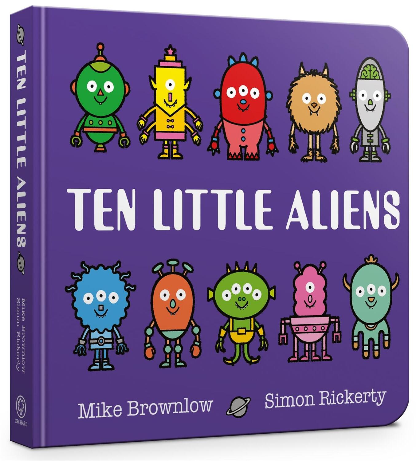 Cover: 9781408354377 | Ten Little Aliens Board Book | Mike Brownlow | Buch | Ten Little