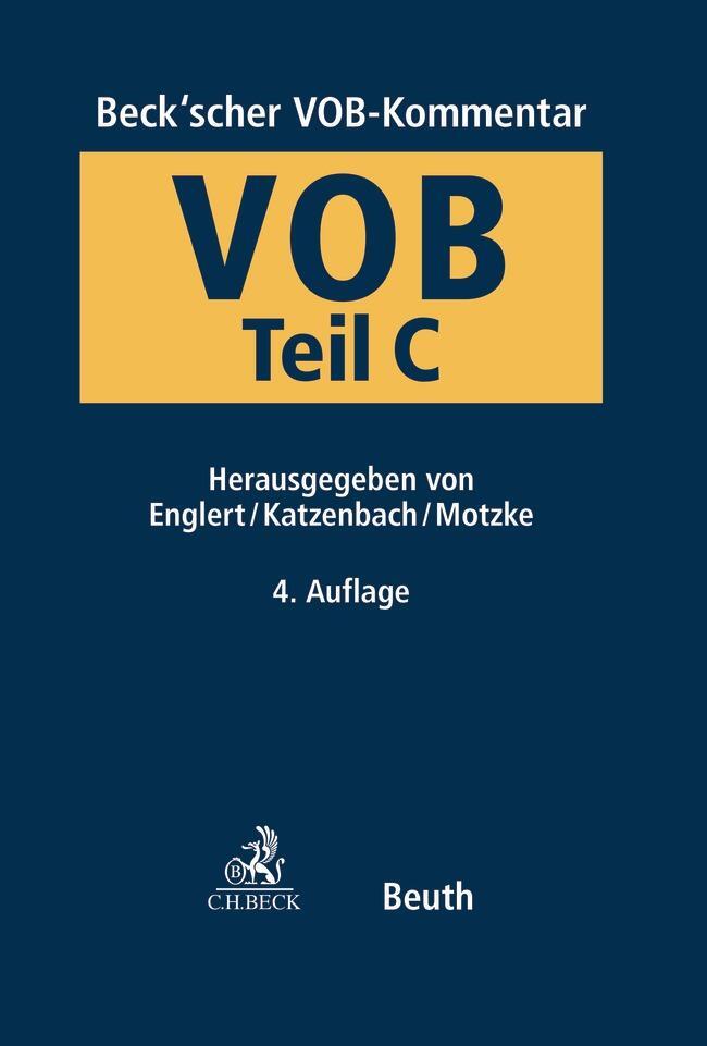Cover: 9783410277231 | Beck'scher VOB- und Vergaberechts-Kommentar | Klaus Englert (u. a.)