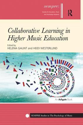 Cover: 9781138270121 | Collaborative Learning in Higher Music Education | Heidi Westerlund