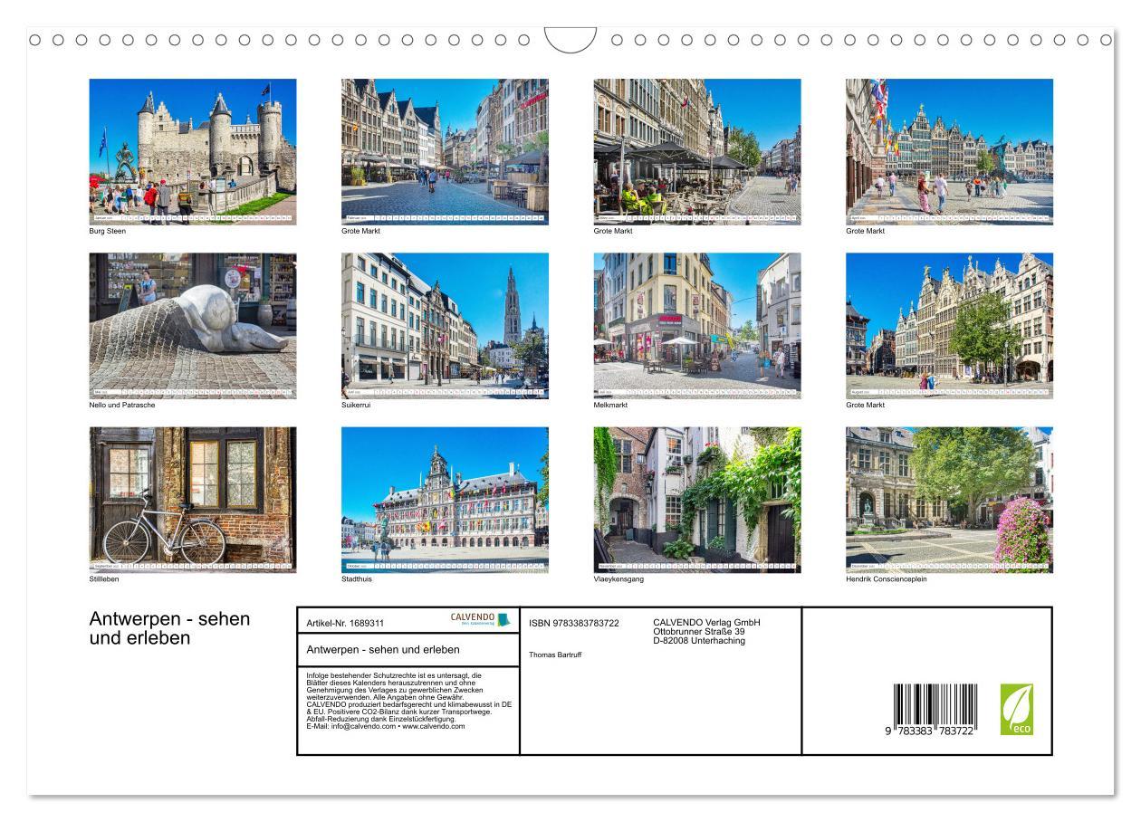 Bild: 9783383783722 | Antwerpen - sehen und erleben (Wandkalender 2025 DIN A3 quer),...