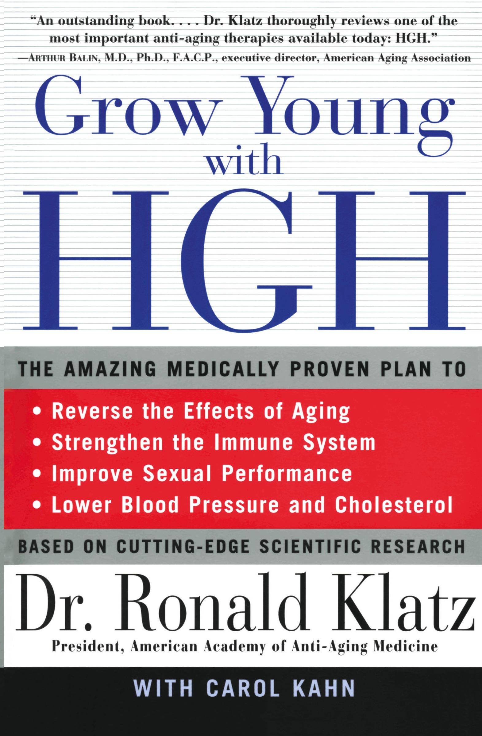 Cover: 9780060984342 | Grow Young with HGH | Ronald Klatz | Taschenbuch | Englisch | 1998