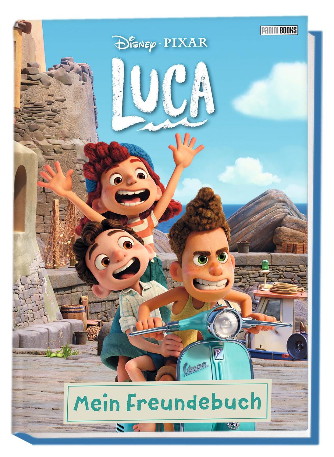 Cover: 9783833242205 | Disney Pixar Luca: Mein Freundebuch | Freundebuch | Buch | 72 S.