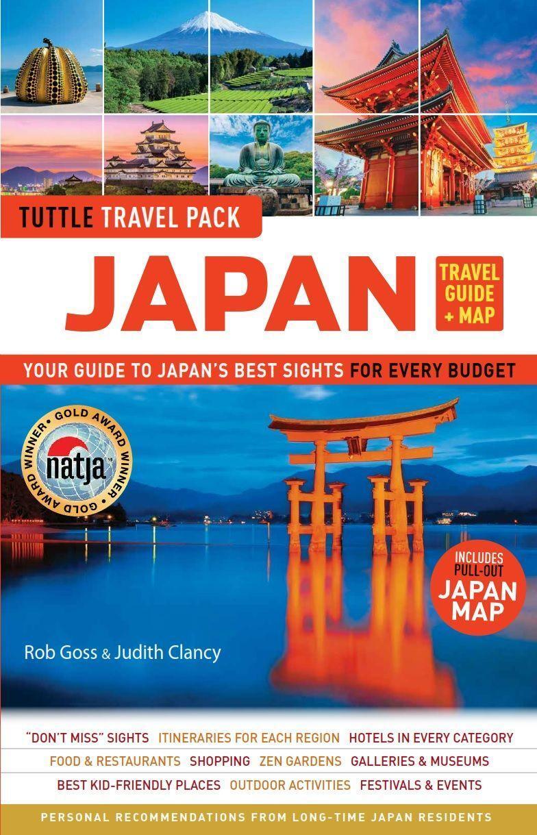 Cover: 9784805314746 | Japan Travel Guide + Map: Tuttle Travel Pack: Your Guide to Japan's...