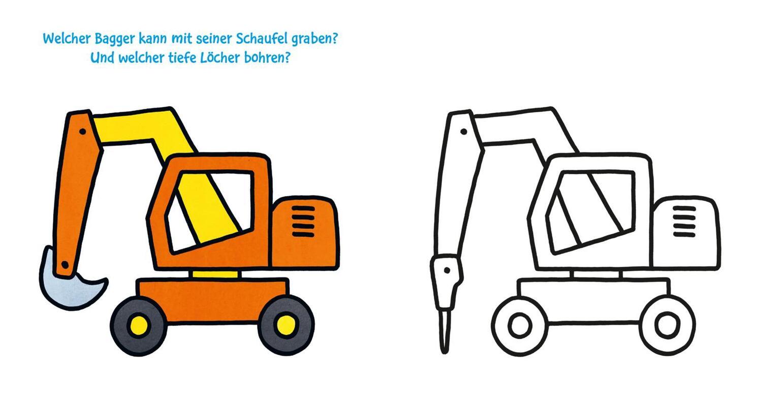 Bild: 9783551191618 | Das dicke Kindergarten-Malbuch: Fahrzeuge | Andrea Pöter | Taschenbuch