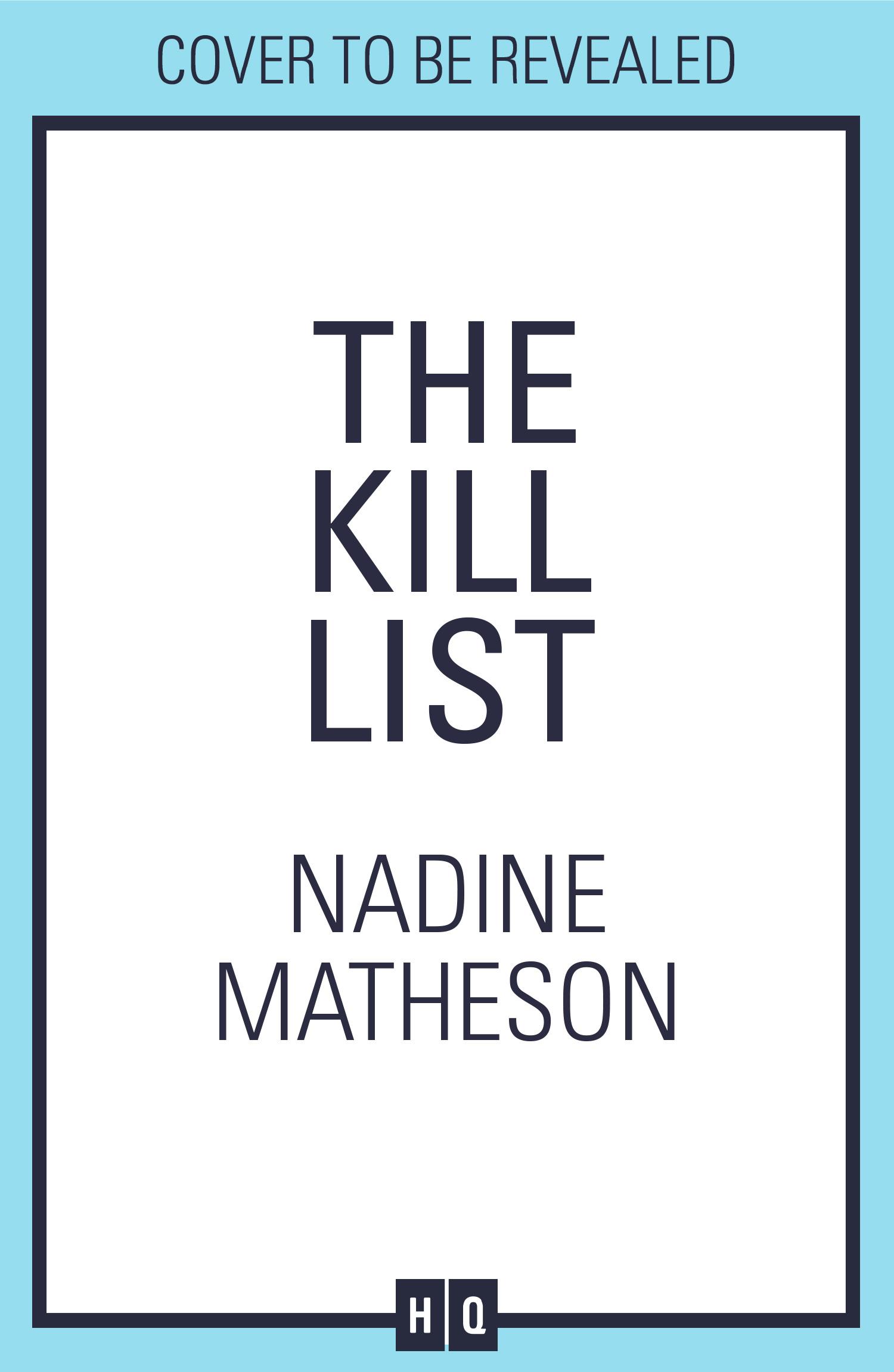 Cover: 9780008548421 | The Kill List | Nadine Matheson | Taschenbuch | Englisch | 2025