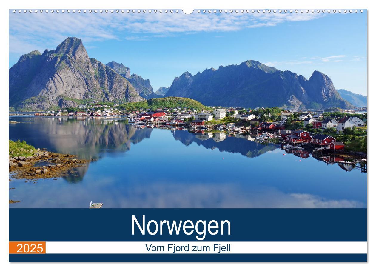 Cover: 9783435655823 | Norwegen 2025 - vom Fjord zum Fjell (Wandkalender 2025 DIN A2...