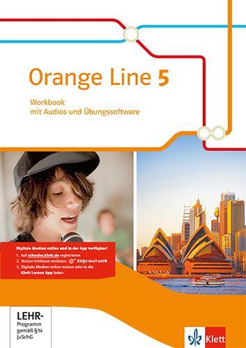 Cover: 9783125480858 | Orange Line. Workbook mit Audios und Übungssoftware 9. Schuljahr....
