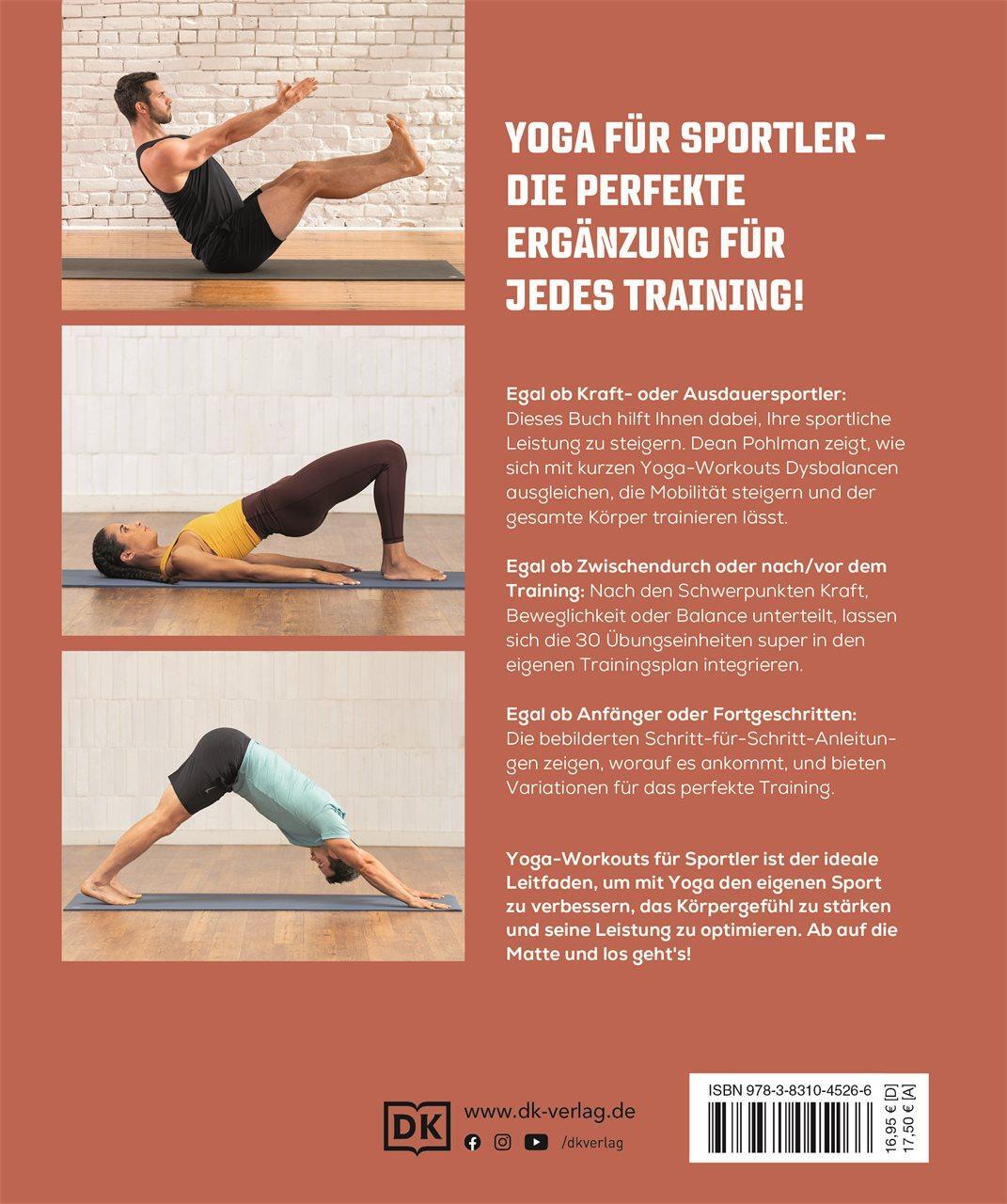 Rückseite: 9783831045266 | Yoga-Workouts für Sportler | Dean Pohlman | Taschenbuch | 176 S.