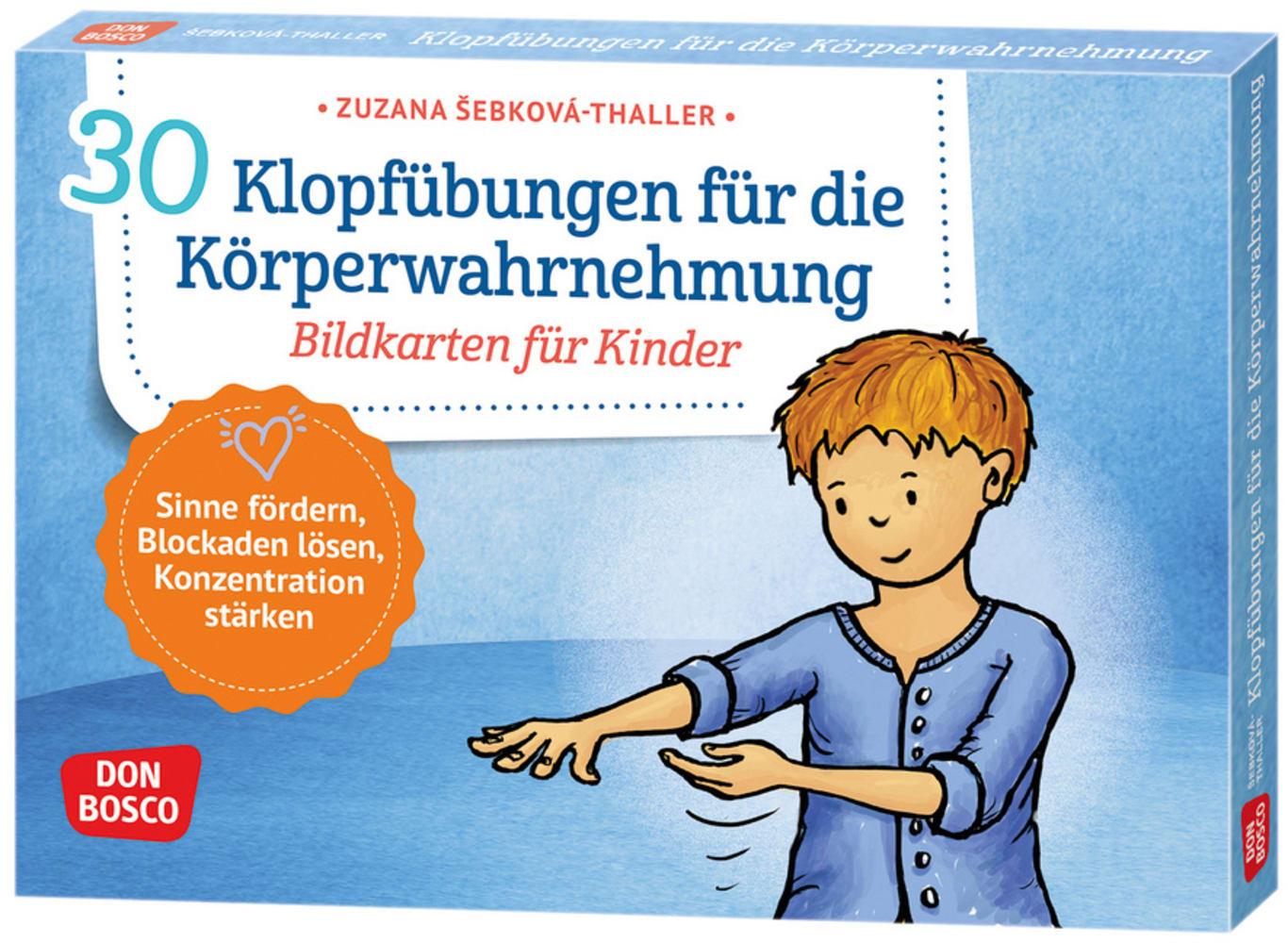 Cover: 4260179517068 | 30 Klopfübungen für die Körperwahrnehmung. | Zuzana Sebková-Thaller