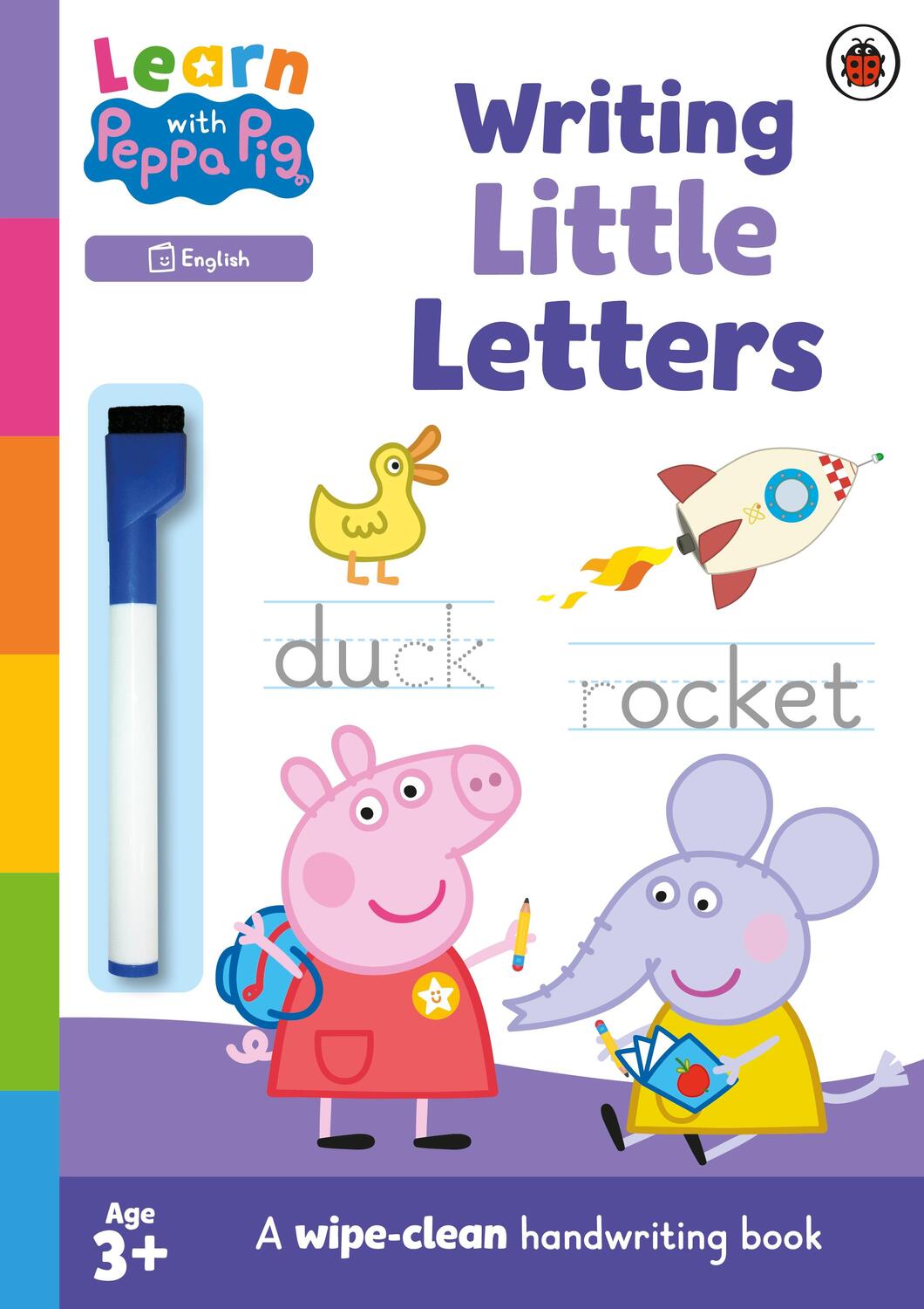 Cover: 9780241601785 | Learn with Peppa: Writing Little Letters | Wipe-Clean Activity Book