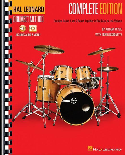 Cover: 888680658946 | Hal Leonard Drumset Method - Complete Edition (Book/Online Audio)