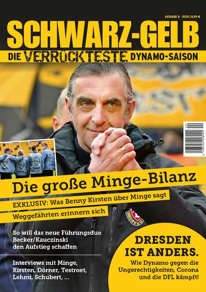 Cover: 4198496008900 | Schwarz-Gelb | Die Dynamo Saison 2019/2020 | Tino Meyer (u. a.) | Buch