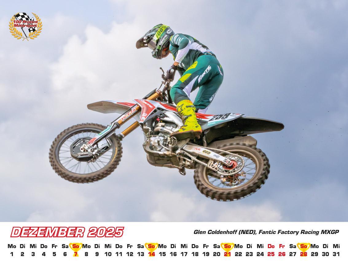 Bild: 9783948794682 | Motocross WM Kalender 2025 | Frank Pommer | Kalender | Deutsch | 2025