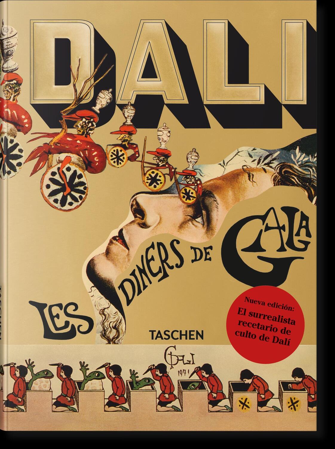 Cover: 9783836595858 | Dalí. Les dîners de Gala | Taschen | Buch | Spanisch | 2024