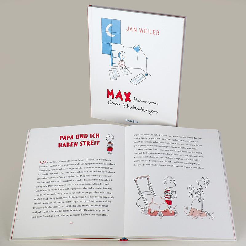 Bild: 9783446274327 | Max - Memoiren eines Schulanfängers | Jan Weiler | Buch | 120 S.