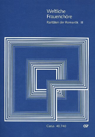 Cover: 9790007077518 | Raritäten der Romantik, Frauenchor, Chorpartitur | Buch | 2005