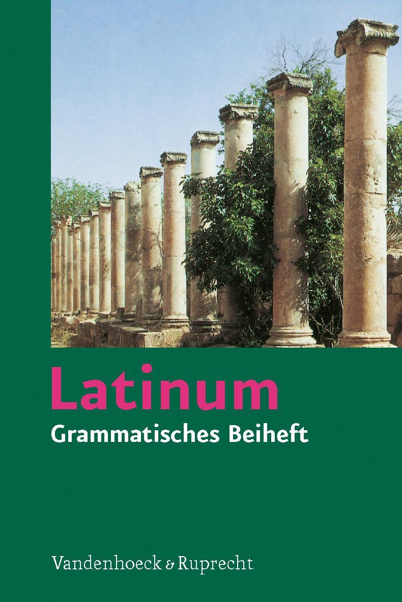 Cover: 9783525714010 | Latinum. Grammatisches Beiheft | Taschenbuch | Deutsch | 2016