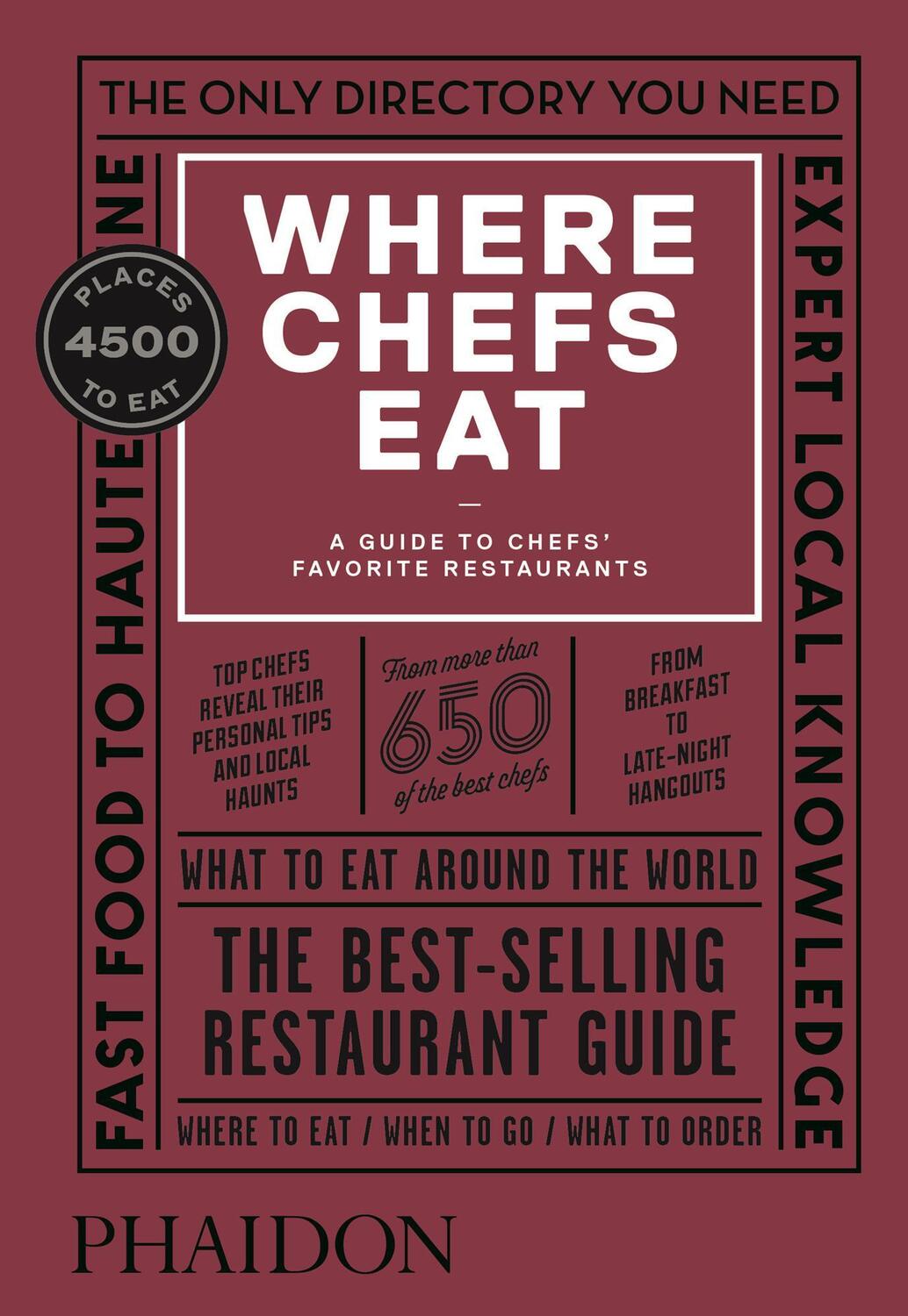 Cover: 9780714875651 | Where Chefs Eat | Joe Warwick (u. a.) | Buch | Englisch | 2018