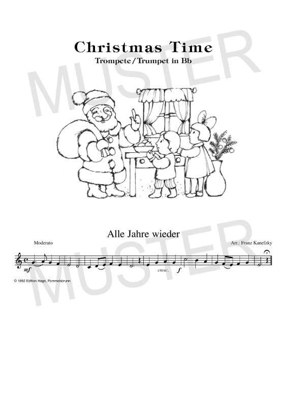 Bild: 4026929911544 | Christmas Time für Trompete und Klavier | Franz Kanefzky | Broschüre