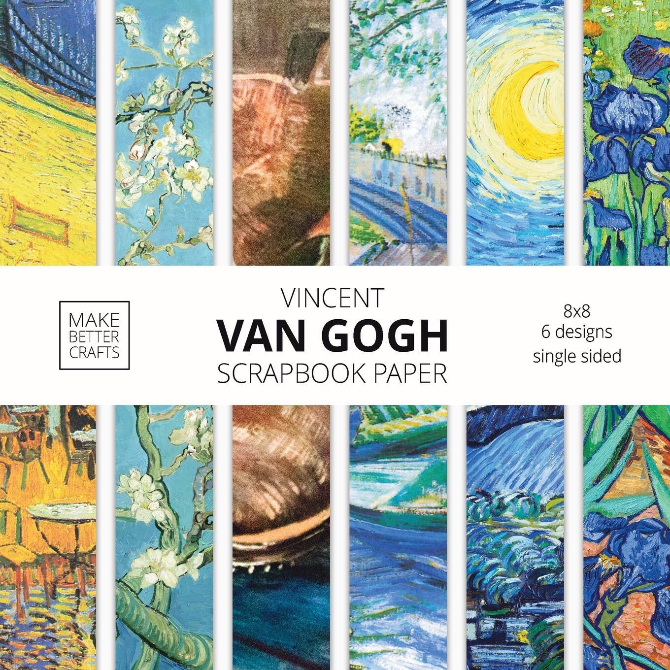 Cover: 9781953987303 | Vincent Van Gogh Scrapbook Paper | Make Better Crafts | Taschenbuch