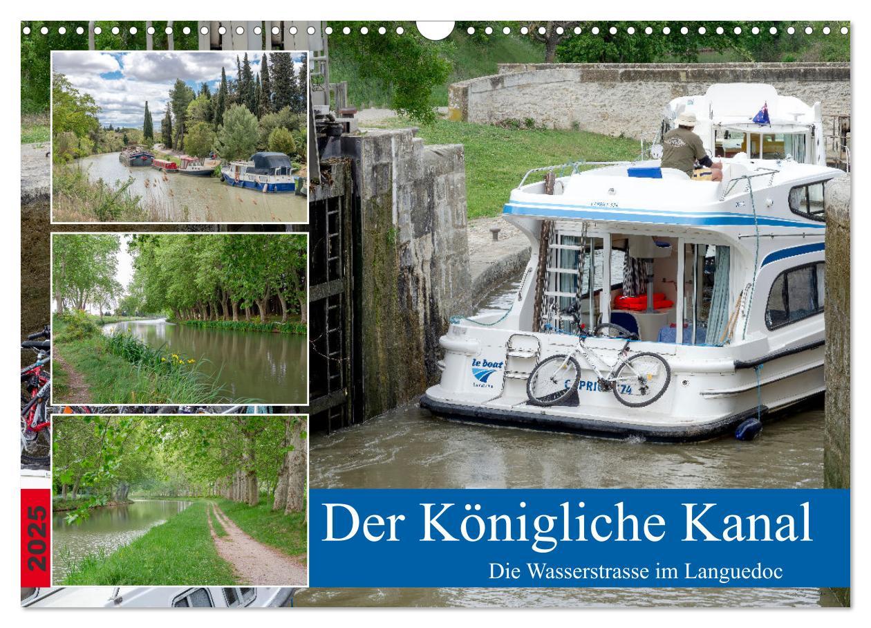 Cover: 9783383850240 | Der Königliche Kanal. Die Wasserstraße im Languedoc (Wandkalender...