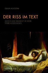 Cover: 9783770553235 | Der Riss im Text | Schein und Wahrheit im Werk Pierre Klossowskis