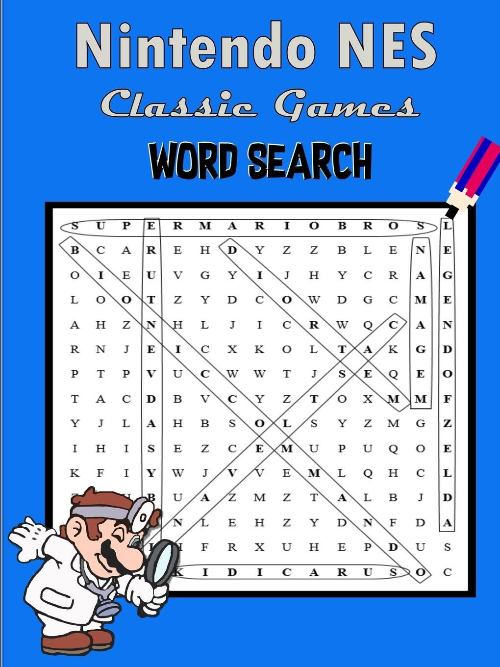 Cover: 9780359859368 | Nintendo NES Classic Games Word Search | Alex Miklas | Taschenbuch
