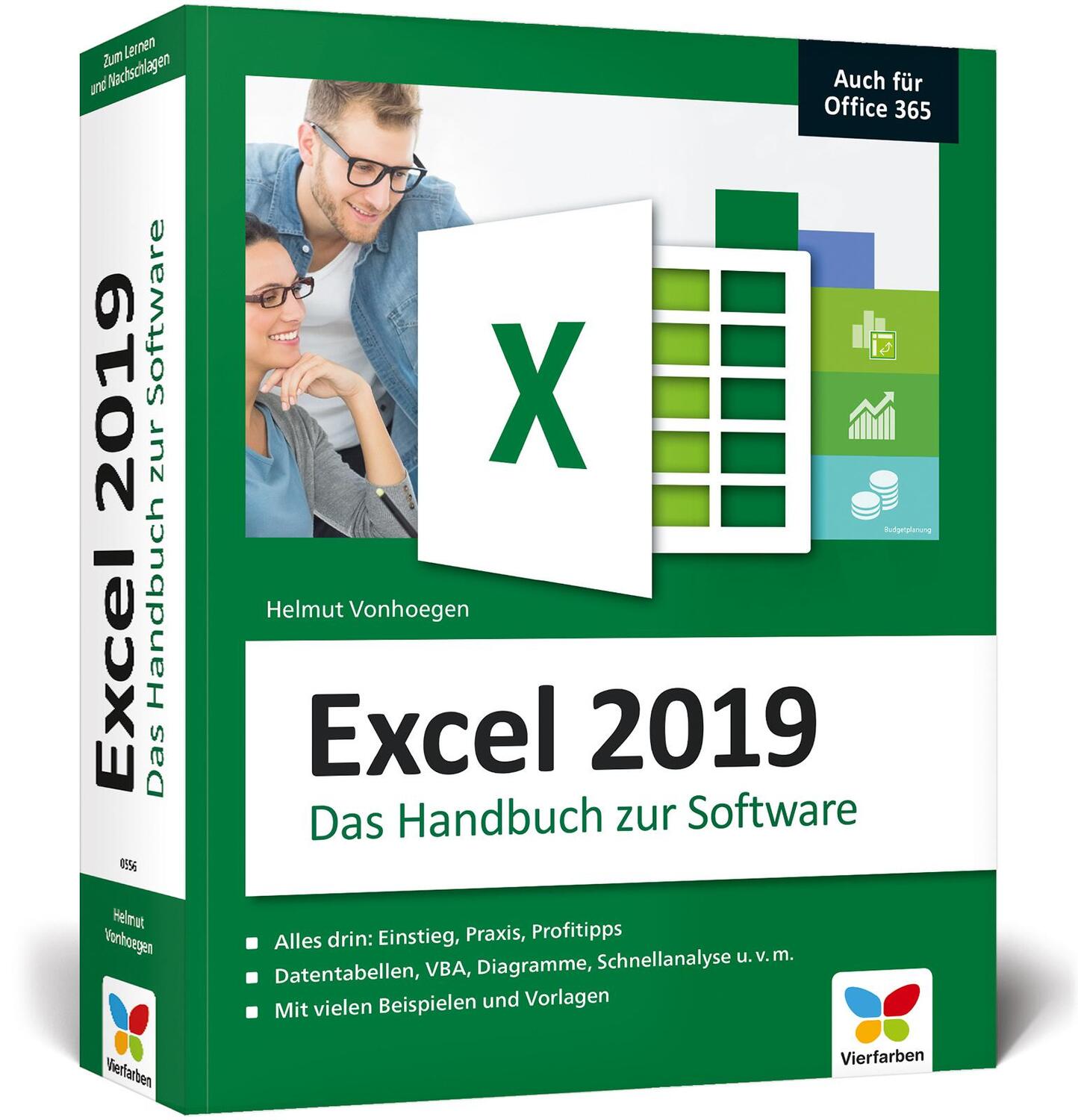 Cover: 9783842105560 | Excel 2019 | Helmut Vonhoegen | Taschenbuch | 1080 S. | Deutsch | 2019