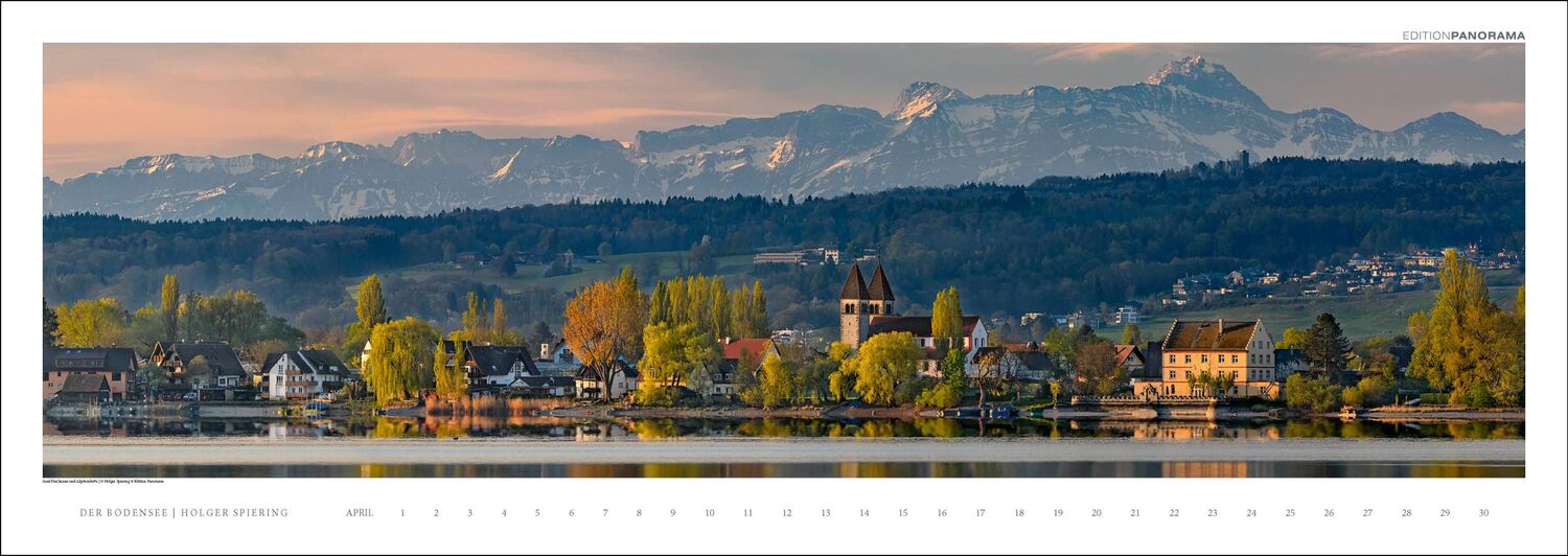 Bild: 9783898236263 | Der Bodensee | Holger Spiering | Kalender | XIV | Deutsch | 2024