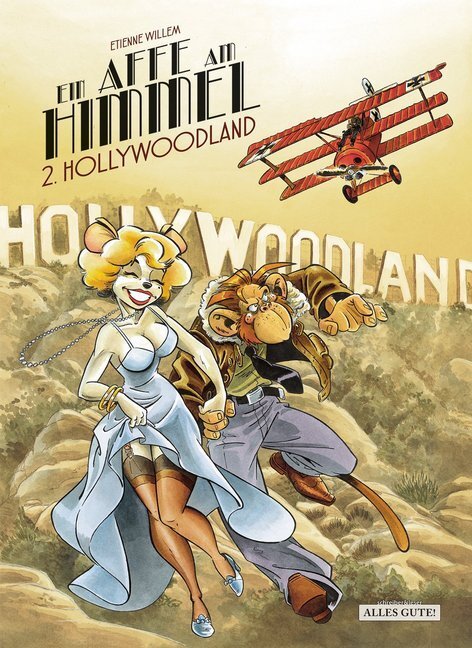 Cover: 9783965820319 | Ein Affe am Himmel - Hollywoodland | Étienne Willem | Buch | 48 S.