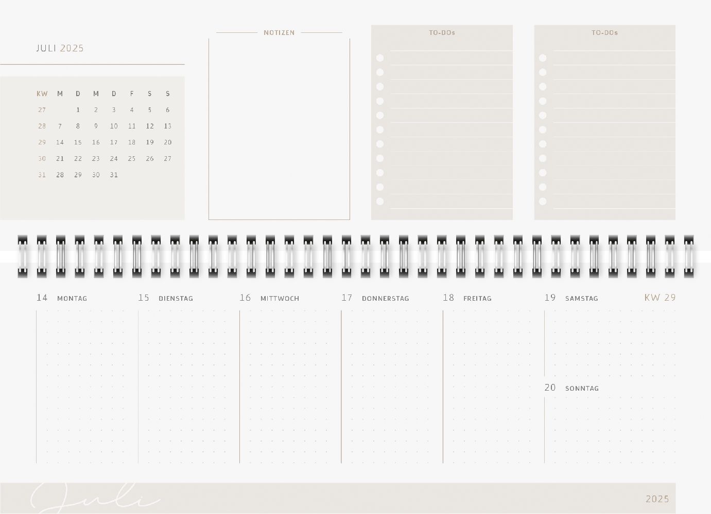 Bild: 4003273788527 | Querterminbuch Modell Young Line (2025) Cloudy Mountains | Kalender