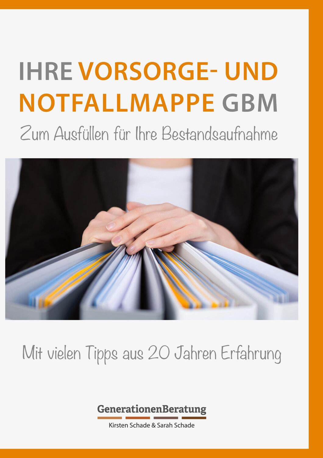 Cover: 9783347843264 | Vorsorge- und Notfallmappe GBM | Schade | Taschenbuch | Paperback