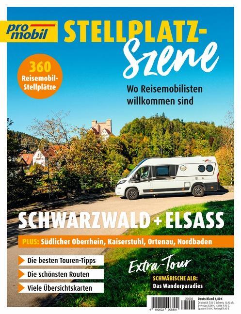 Cover: 9783613321052 | pro mobil Stellplatz-Szene - Schwarzwald plus Oberrhein und Elsass