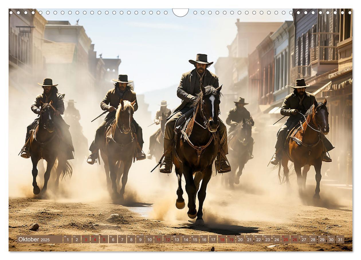 Bild: 9783383878886 | Western Life (Wandkalender 2025 DIN A3 quer), CALVENDO Monatskalender