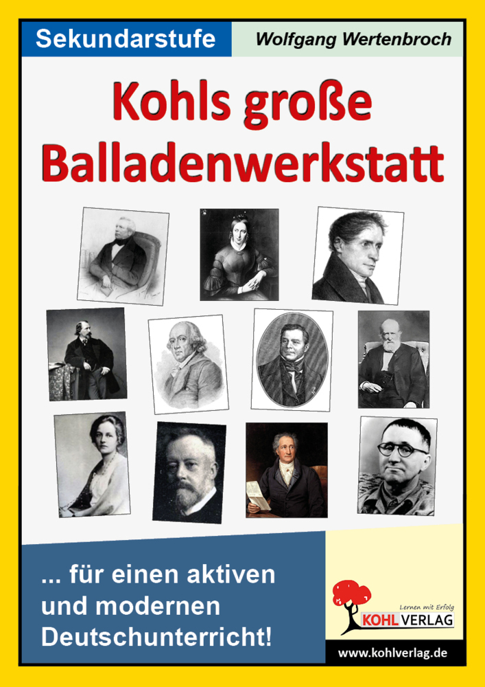 Cover: 9783866328969 | Kohls große Balladenwerkstatt | Wolfgang Wertenbroch | Taschenbuch