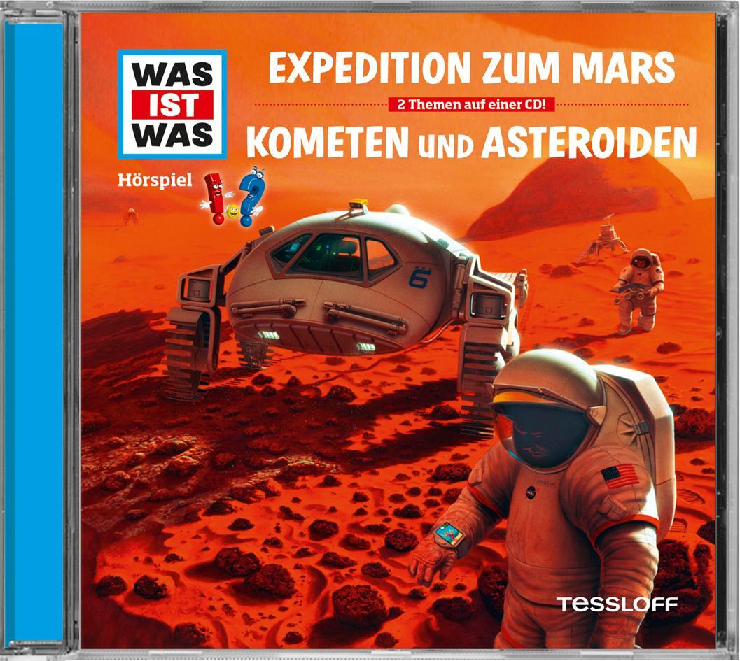 Cover: 9783788643362 | Was ist was Hörspiel-CD: Expedition zum Mars/ Kometen und Asteroiden