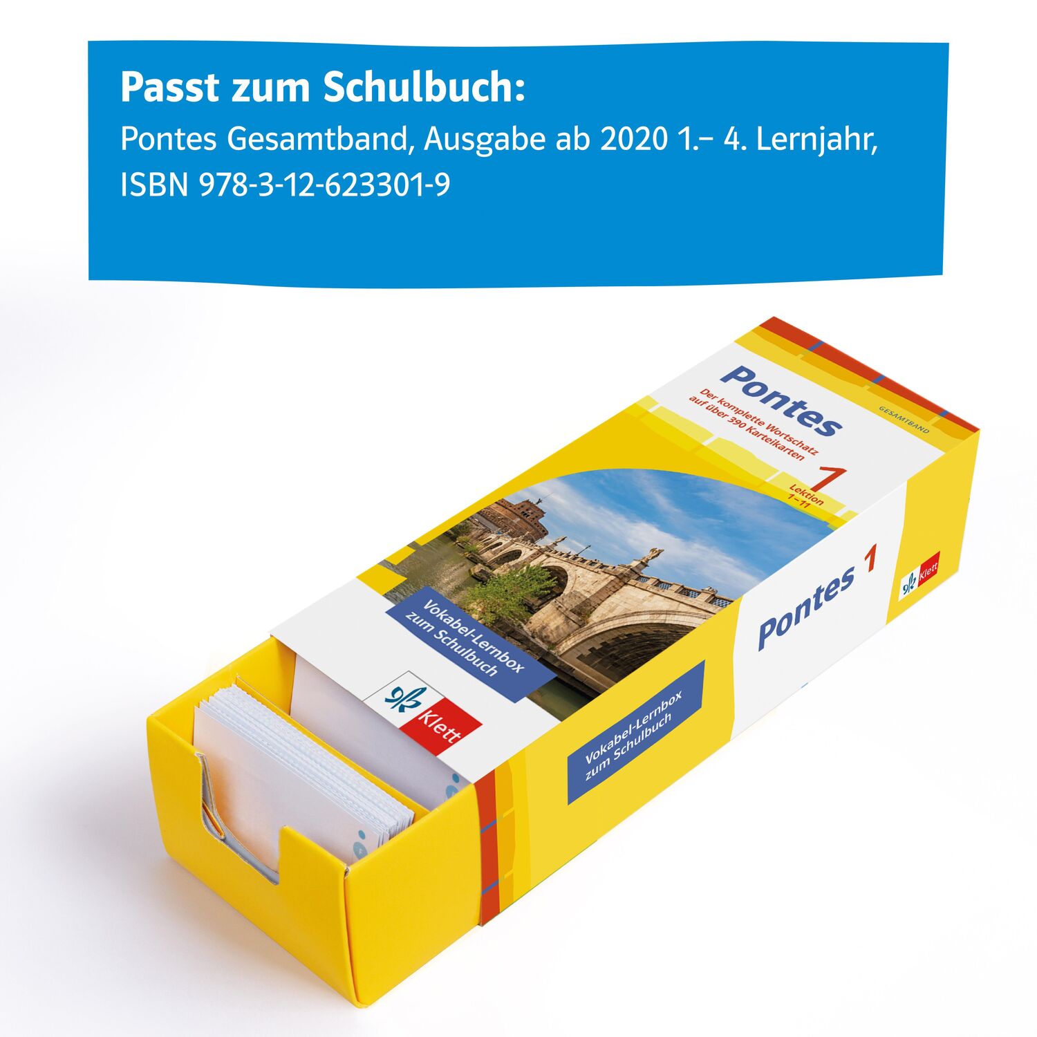 Bild: 9783129240595 | Pontes Gesamtband 1 (ab 2020) Vokabel-Lernbox zum Schulbuch 1....