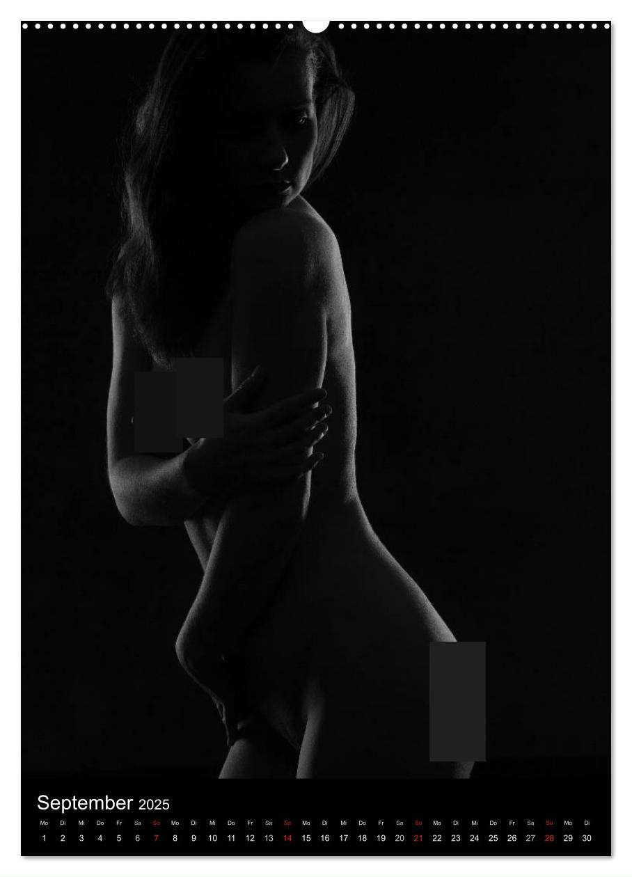 Bild: 9783457080450 | Erotische Silhouetten / CH-Version (Wandkalender 2025 DIN A2 hoch),...