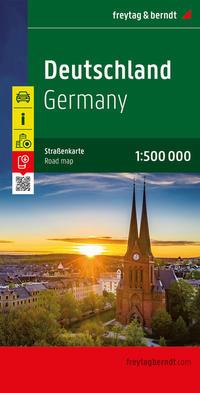 Cover: 9783850848596 | Deutschland, Straßenkarte 1:500.000, freytag &amp; berndt | KG | Deutsch