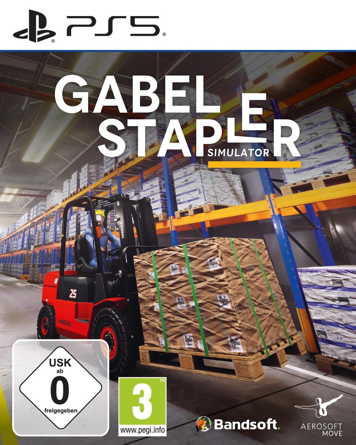 Cover: 4015918163293 | Gabelstapler Simulator (PlayStation PS5) | Blu-ray Disc | Deutsch