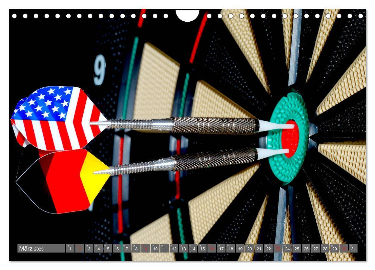 Bild: 9783435290390 | Darts. Konzentration - Sport - Spannung (Wandkalender 2025 DIN A4...