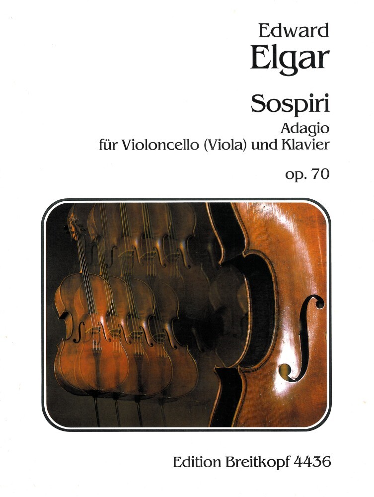 Cover: 9790004162972 | Sospiri Op. 70 | Edward Elgar | Buch | Breitkopf &amp; Härtel
