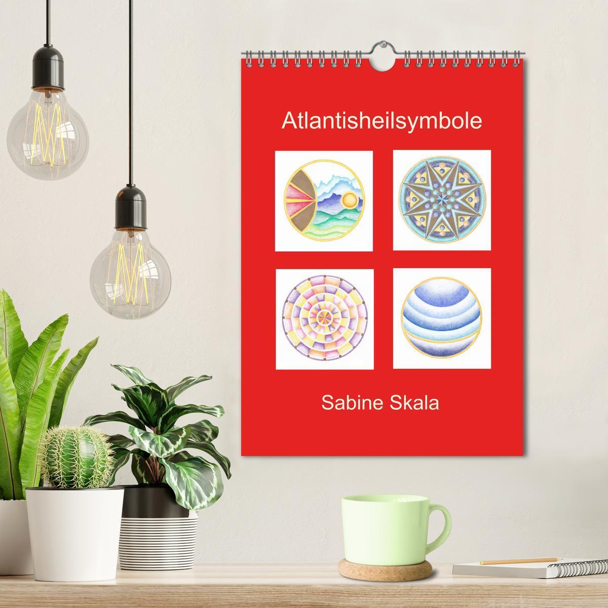 Bild: 9783457017371 | Atlantisheilsymbole (Wandkalender 2025 DIN A4 hoch), CALVENDO...