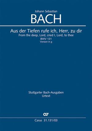 Cover: 9790007076153 | Aus der Tiefen rufe ich, Herr, zu dir | Johann Sebastian Bach | Buch