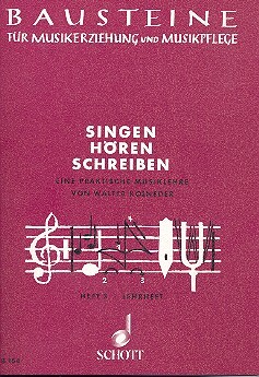 Cover: 9790001104807 | Singen Horen Schreiben 3 Lehrhef | Walter Kolneder | Buch
