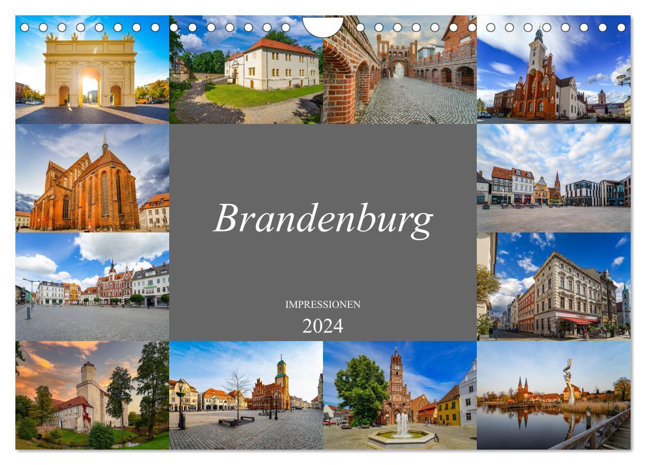 Cover: 9783675989412 | Brandenburg Impressionen (Wandkalender 2024 DIN A4 quer), CALVENDO...