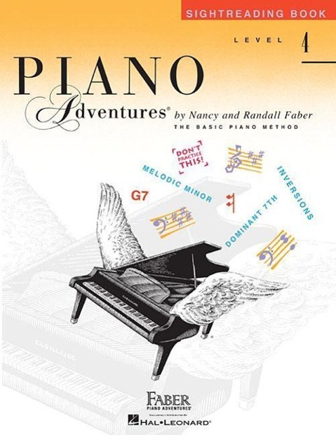 Cover: 9781616776732 | Piano Adventures - Sightreading Book - Level 4 | Nancy Faber (u. a.)